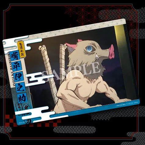 demon-slayer-visual-clearposter-d-mugen-train-a5-inosuke image 1