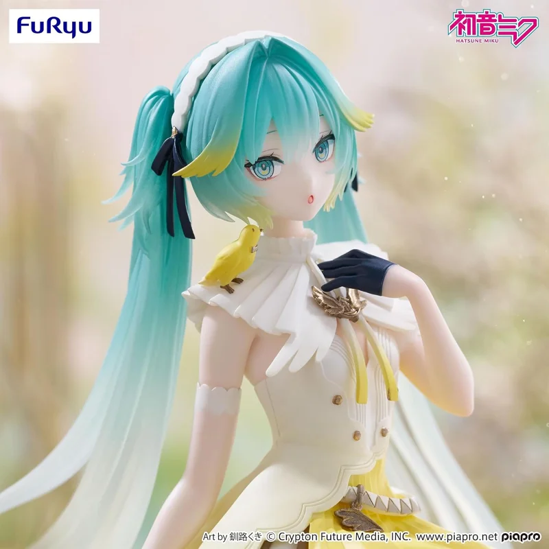 furyu-vocaloid-hatsune-miku-noodle-stopper-canary-figur-sitzend image 5