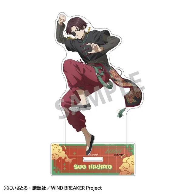 kameco-wind-breaker-aufsteller-hayato-suo-china-action-16cm image 1
