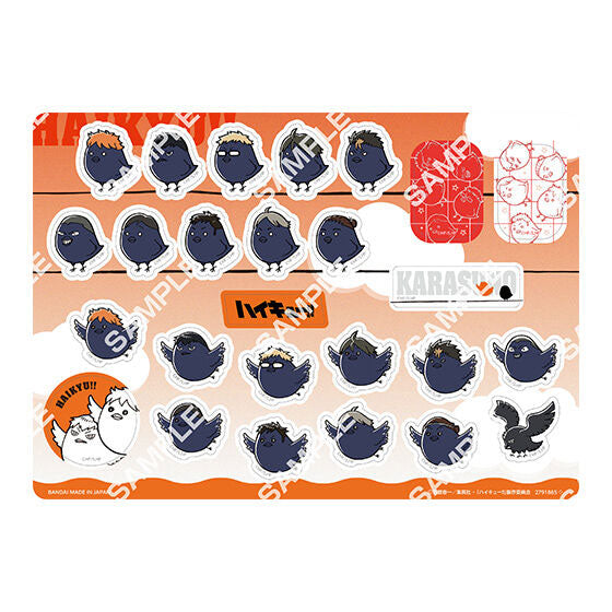 kameco-haikyu-movie-stickerbogen-e-flat-gashapon-papier image 1