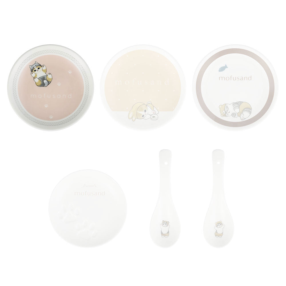 mofusand-warm-weather-tellerchen-keramik-11-cm-motiv-a image 1