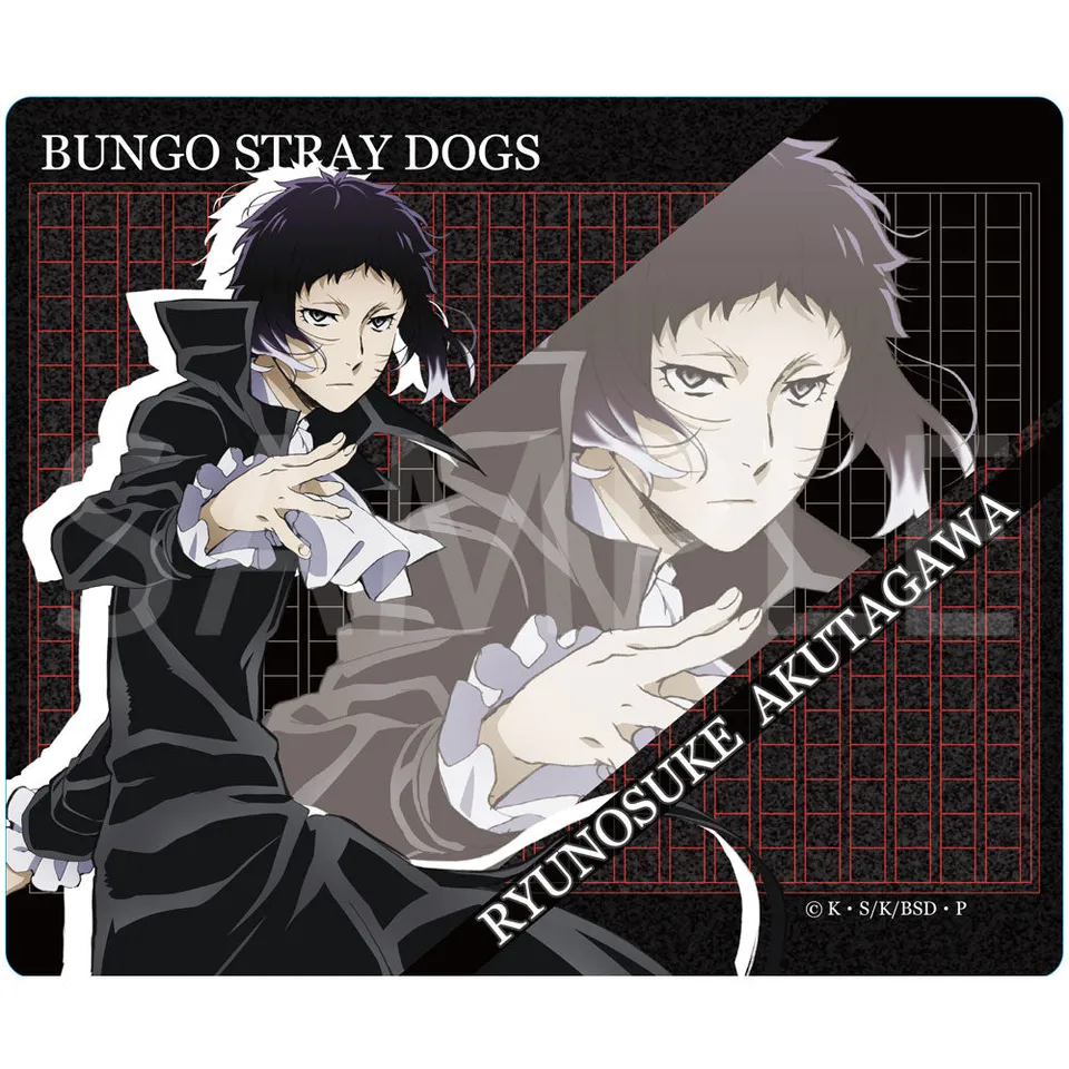 bungo-stray-dogs-ryunosuke-mousepad-24x20-cm-kunststoff image 1
