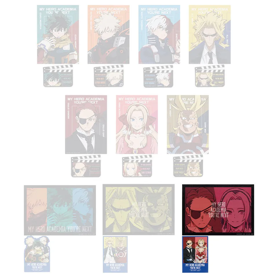 kameco-dekoration-my-hero-academia-giulio-anna-deko-board-sticker image 1
