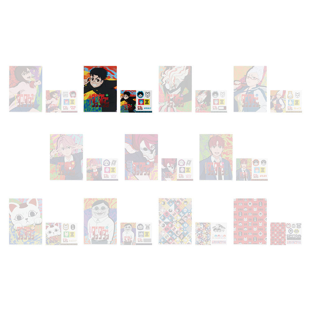 kameco-dandadan-okarun-clearfile-stickerbogen-set-a4-kuji image 1