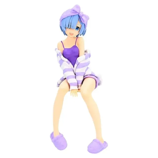 taito-re-zero-rem-room-wear-purple-figur-loungewear image 1