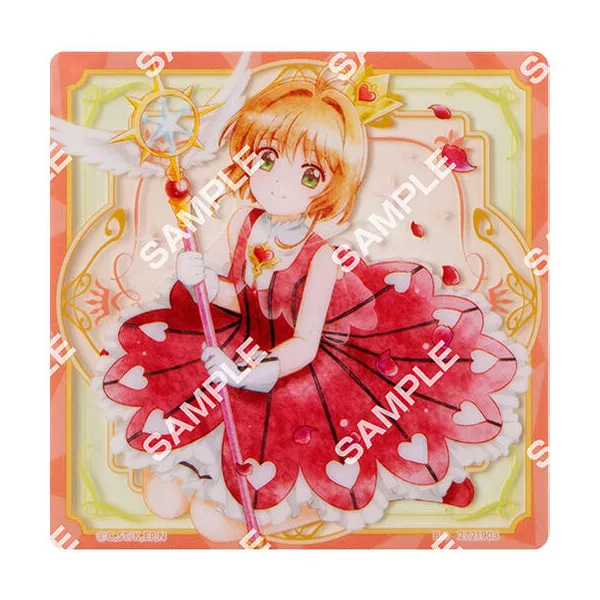 kameco-cardcaptor-sakura-acryl-untersetzer-sakura-kinomoto image 1
