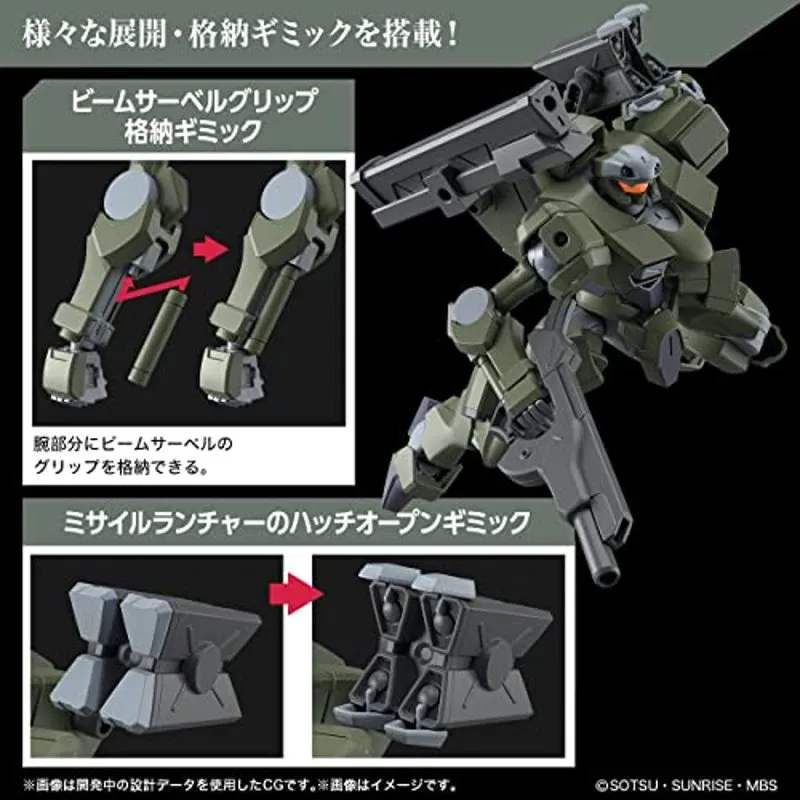 bandai-gundam-hg-zowort-heavy-1-144-wfm-20-model-kit image 3