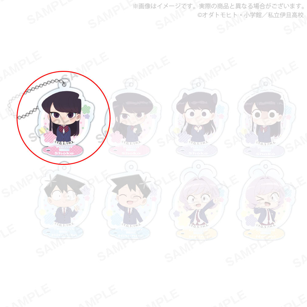 komi-can-t-communicate-komi-aufsteller-a-2in1-anh-nger-gashapon image 1