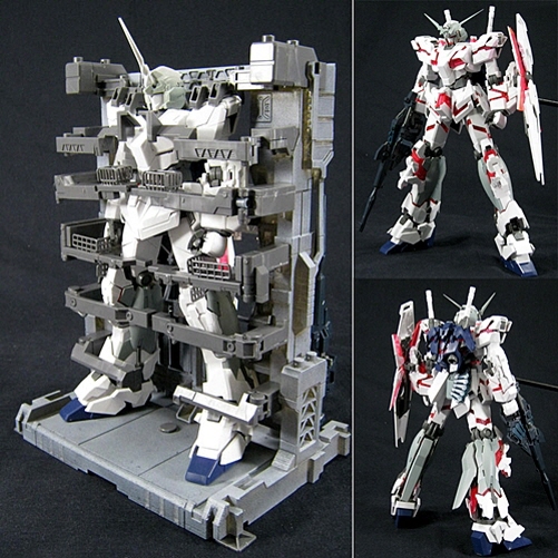 bandai-gundam-mg-1-100-unicorn-gundam-hd-color-modellbausatz image 1