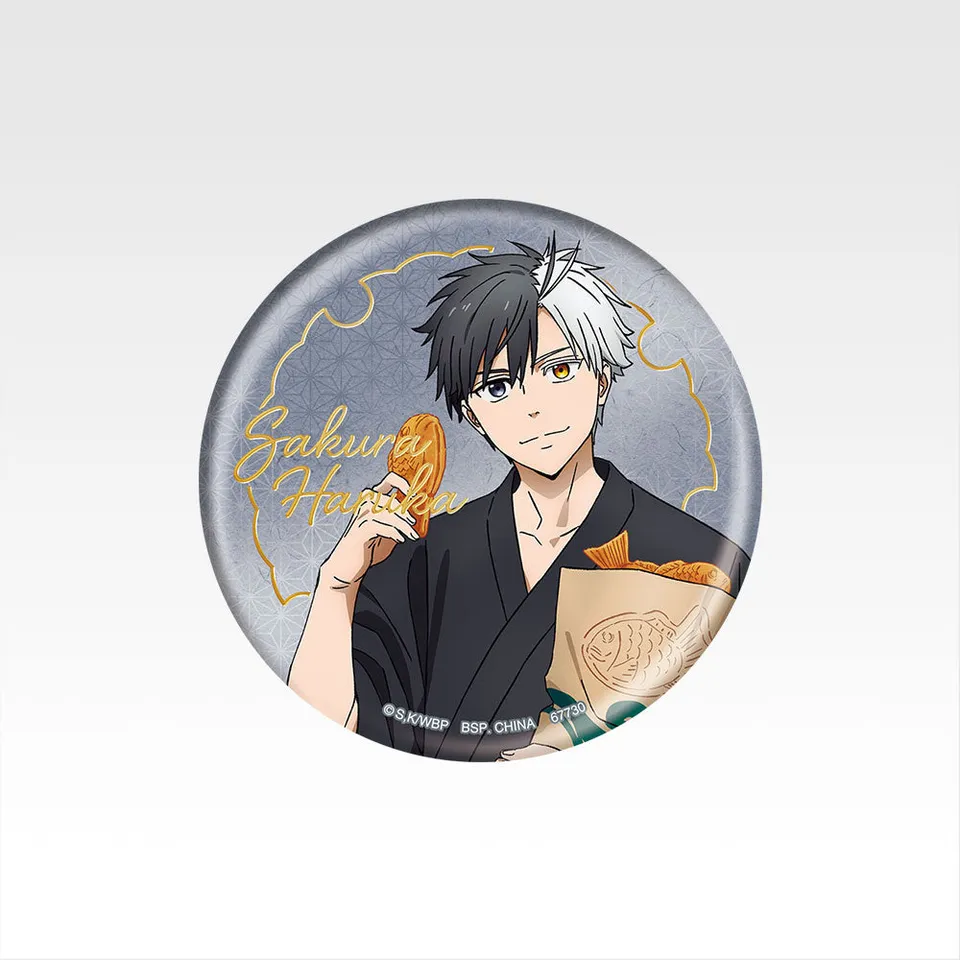 kameco-buttons-wind-breaker-haruka-button-a-anstecker-7-5-cm image 1