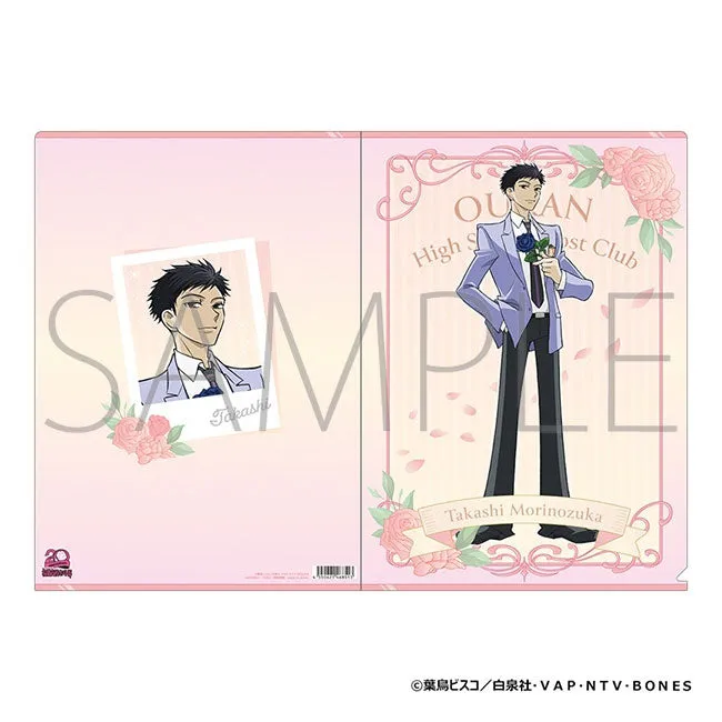ouran-host-club-takashi-clearfile-20th-anniversary-a4 image 1