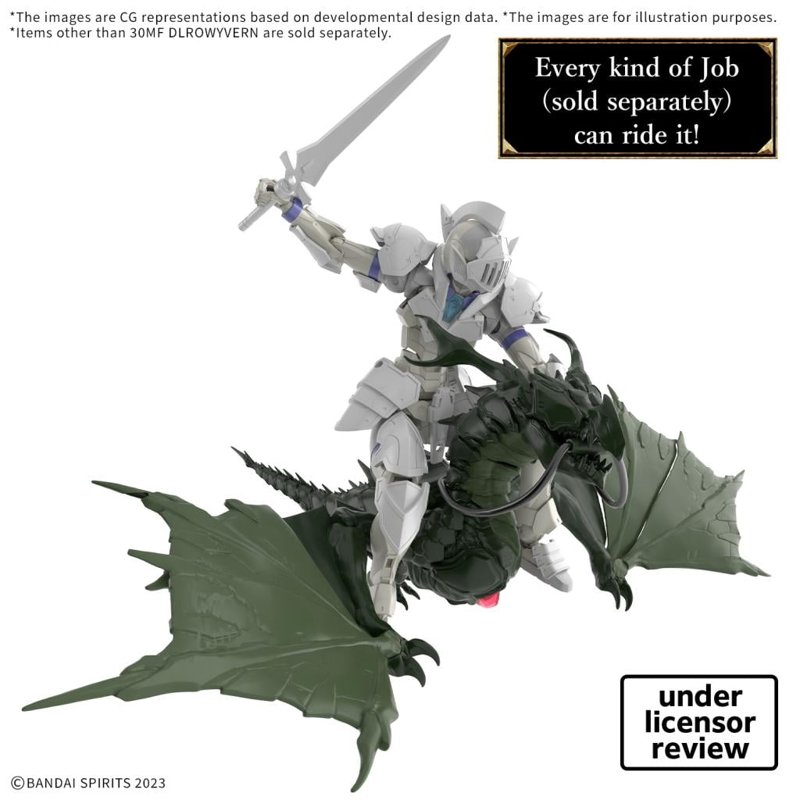 bandai-30mf-m02-dlrowyvern-fantasy-modellbausatz image 2