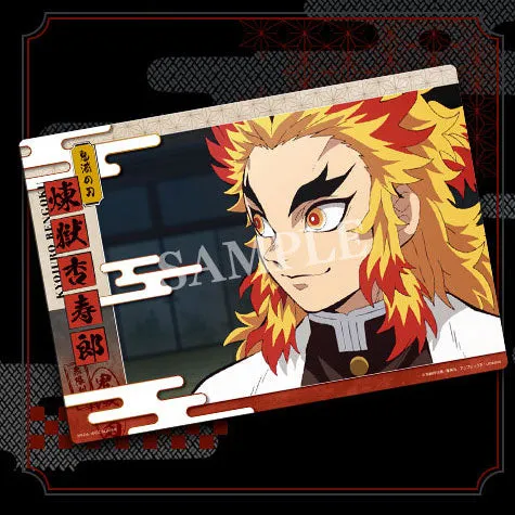 bandai-demon-slayer-clearposter-rengoku-mugen-train-a5 image 1