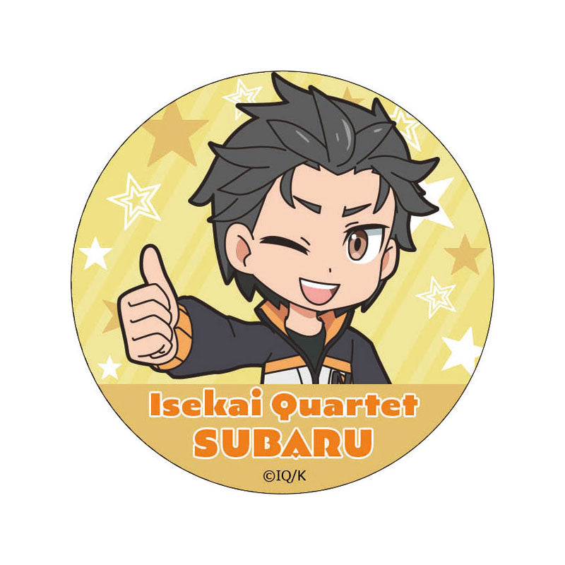 kameco-isekai-quartet-natsuki-button-wei-blech-5-4-cm image 1