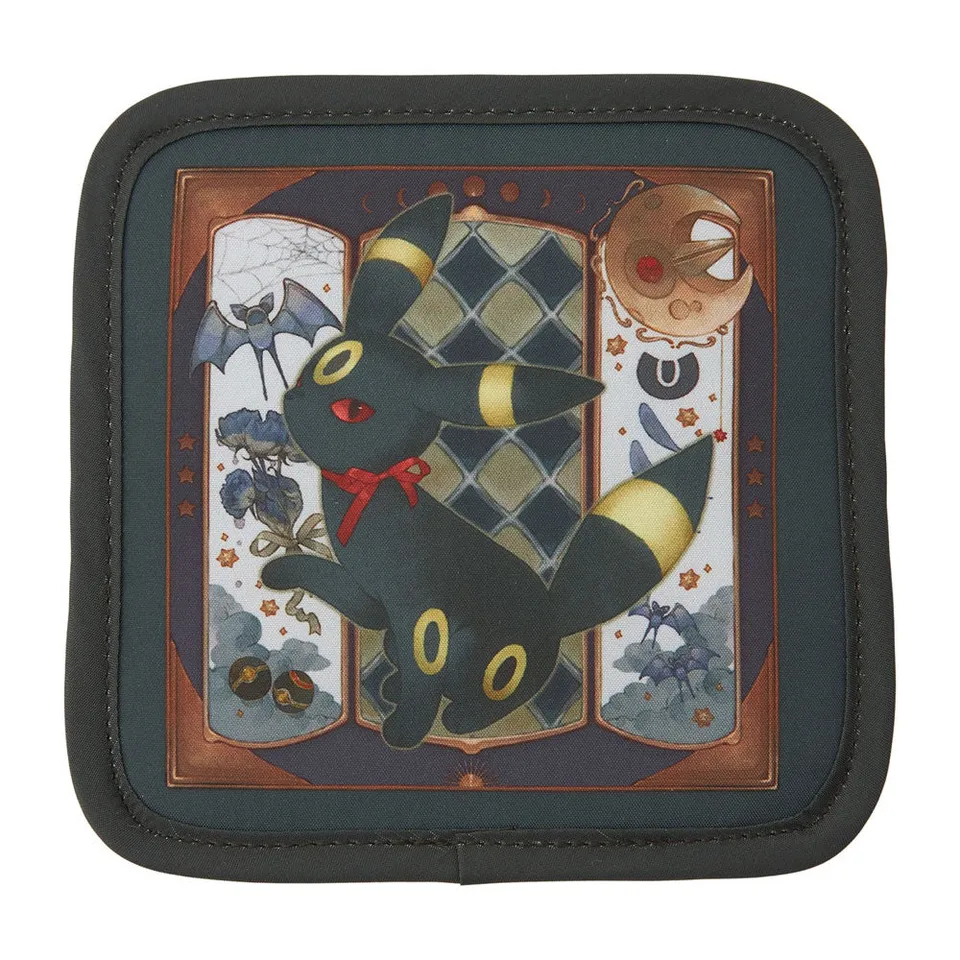 kameco-untersetzer-pokemon-eevee-collection-nachtara-stoff-12cm image 1