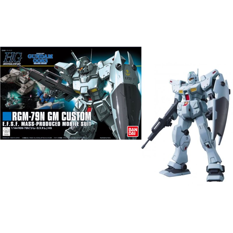 bandai-gundam-hguc-gm-custom-1-144-gunpla-bausatz-nr-120 image 2