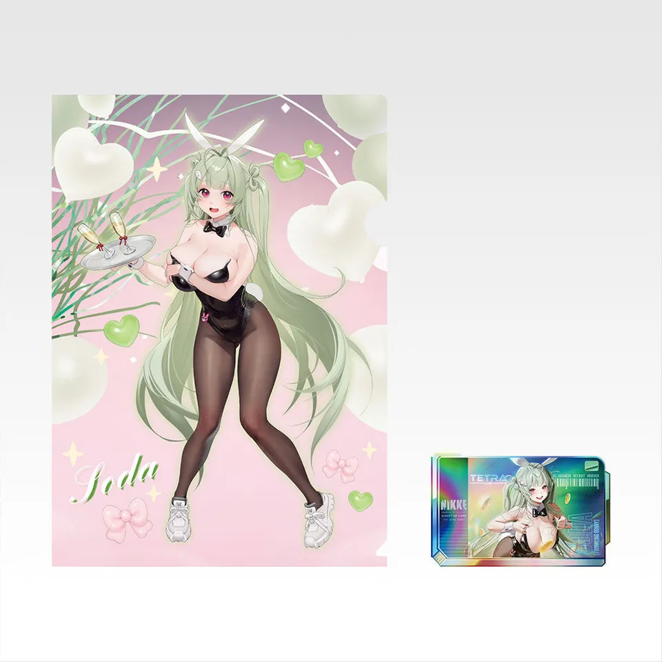 kameco-nikke-soda-clearfile-sticker-chapter5-din-a4-pp image 1