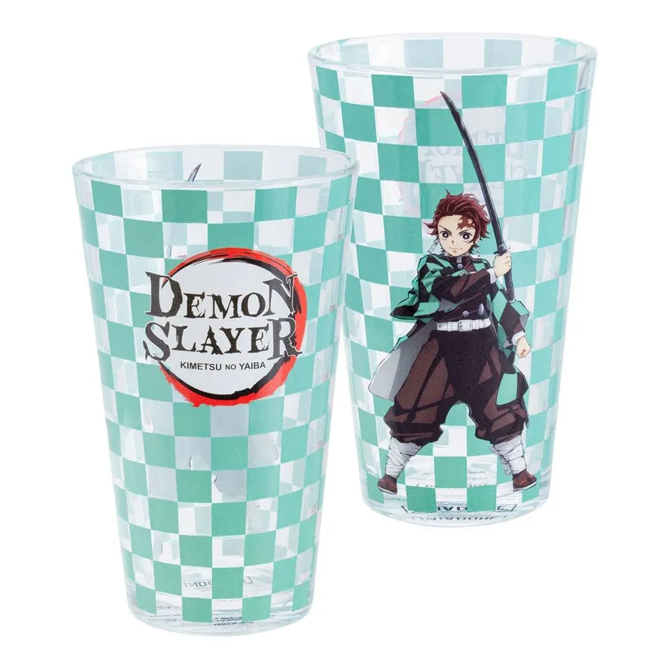 kameco-demon-slayer-glas-tanjiro-kamado-400-ml image 1