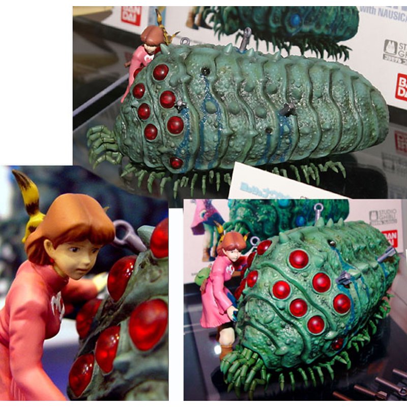 studio-ghibli-nausica-04-ohmu-und-nausica-mini-figur-set image 2