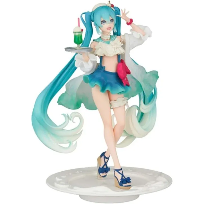 furyu-hatsune-miku-sweet-sweets-melon-soda-float-figur image 1