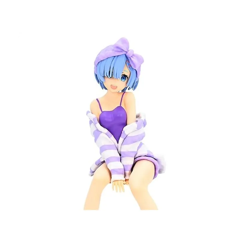 taito-re-zero-rem-room-wear-purple-figur-loungewear image 2