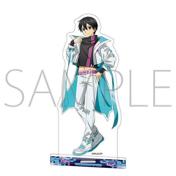 kameco-sword-art-online-kirito-cyber-neon-aufsteller-15-cm image 1