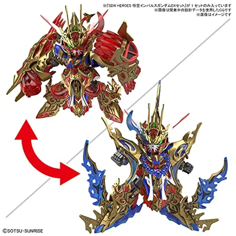 bandai-gundam-sdw-heroes-black-triharo-clear-modellbausatz image 2