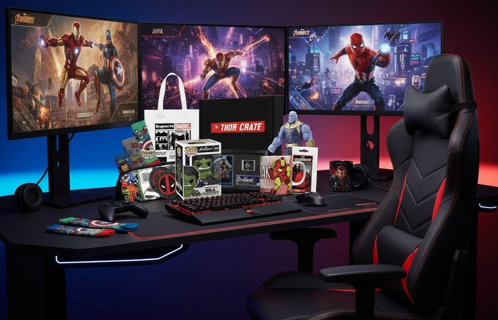 geek-crate-thor-crate-classic-marvel-box-5-7-artikel-geschenk image 8