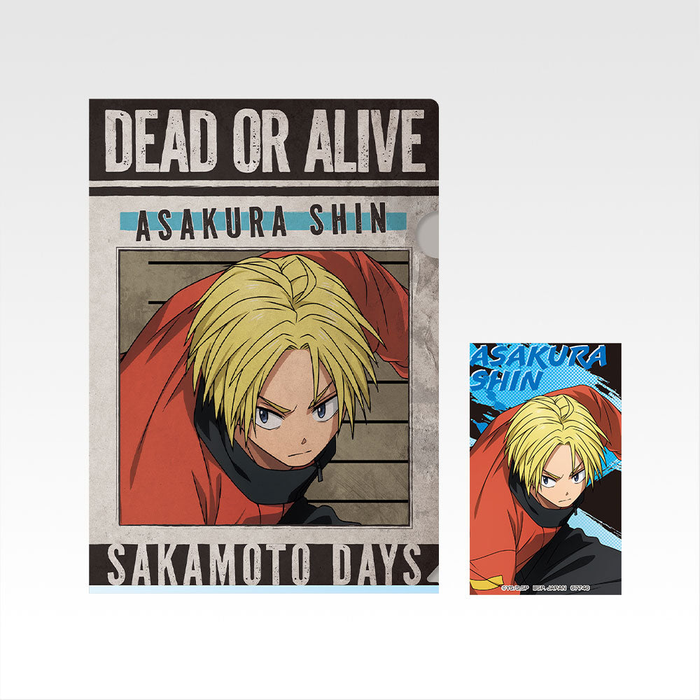 kameco-clearfiles-sakamoto-days-shin-clearfile-din-a4-sticker image 1