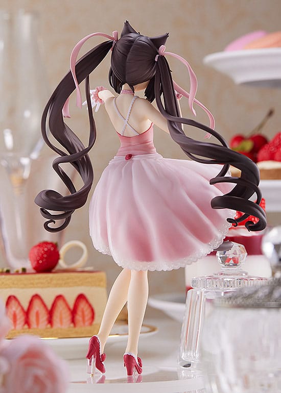 kameco-nekopara-chocola-cocktail-dress-pop-up-parade-statue-17cm image 5