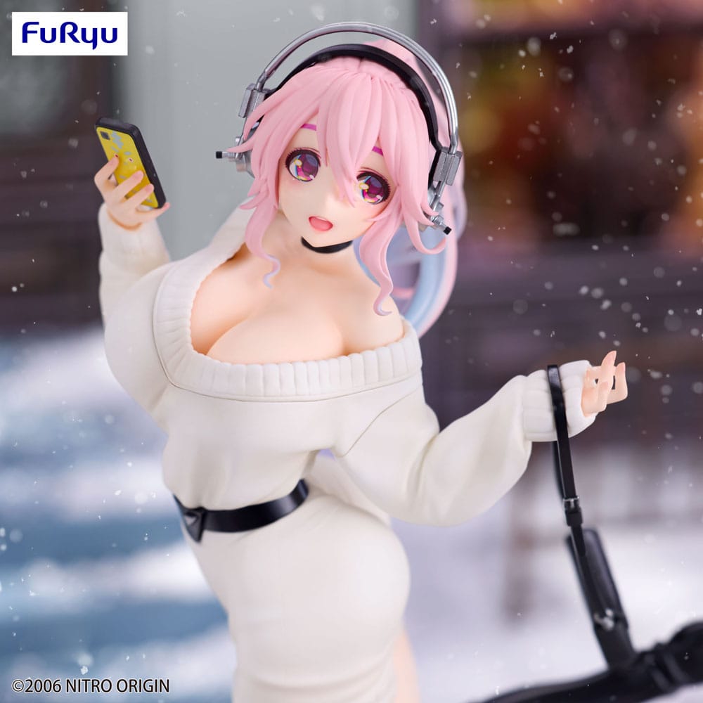 kameco-super-sonico-trio-try-it-pvc-statue-winter-memory-ver image 4