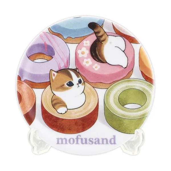 kameco-mofusand-deko-tellerchen-baumkuchen-aufsteller-5-5cm image 1