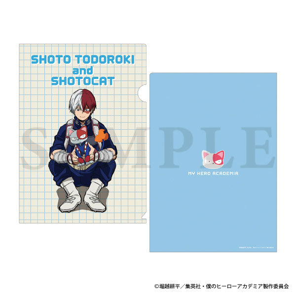 my-hero-academia-shoto-todoroki-clearfile-a4-mhanimals image 1