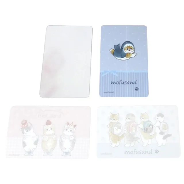 mofusand-samenyan-kartenspiegel-karte-8-3-cm-kunststoff image 1