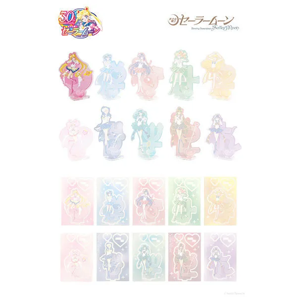 kameco-aufsteller-super-sailor-moon-30th-anniversary-manga-style-9-5cm image 1
