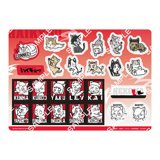 kameco-haikyuu-the-movie-stickerbogen-b-flat-gashapon image 1