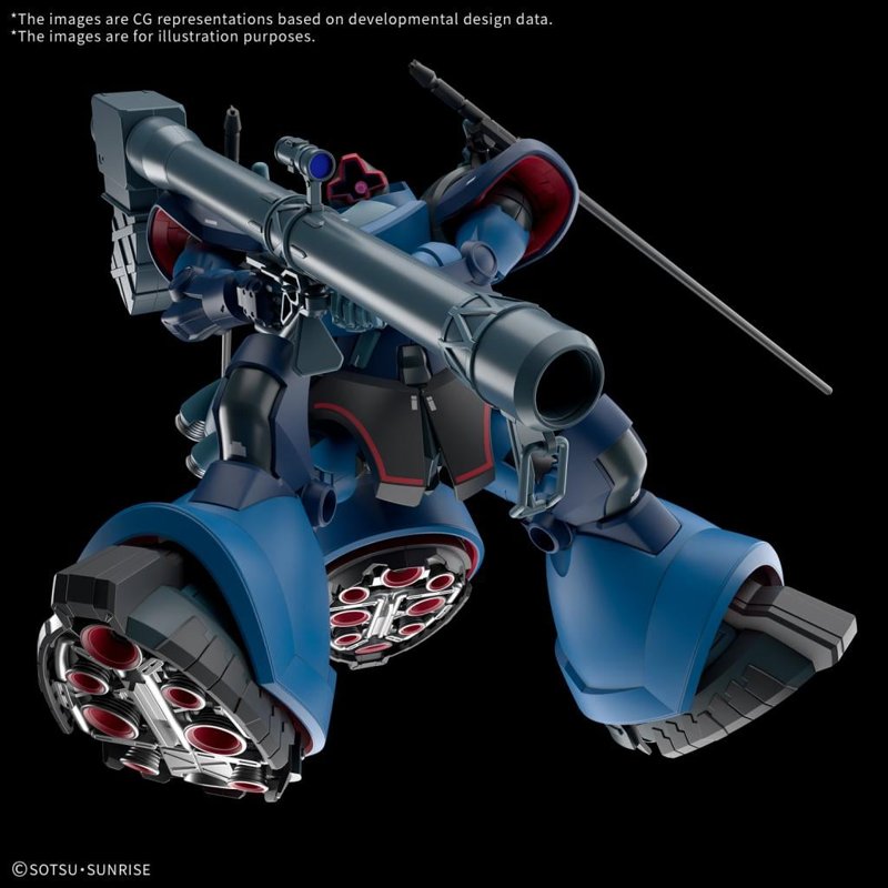 bandai-gundam-challia-rick-dom-hggq-1-144-gunpla image 4