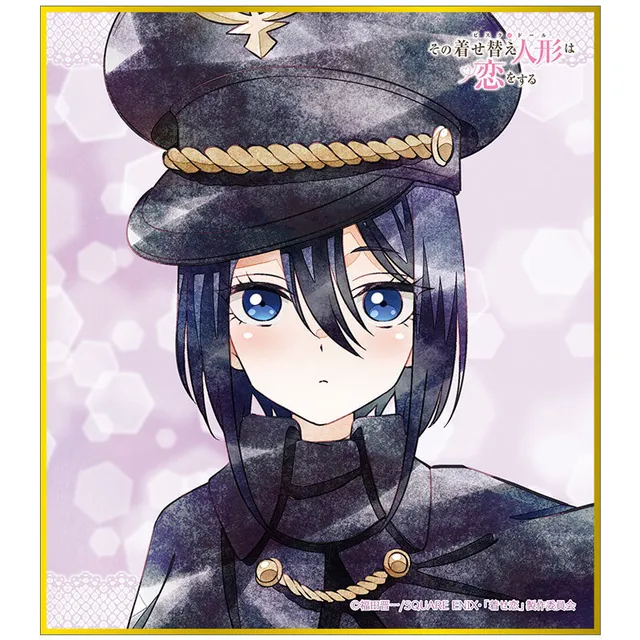 my-dress-up-darling-black-lilly-shikishi-art-pic-sajuna-karte image 1