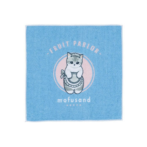 mofusand-handtuch-maid-fruit-parlor-kuji-tuch-23x23-cm image 1