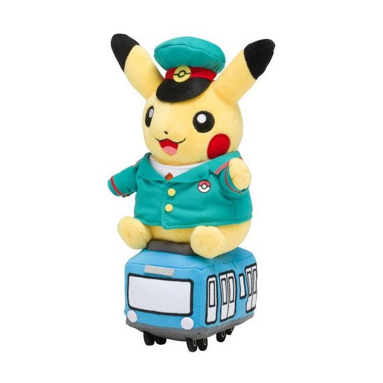 kameco-pl-schfiguren-pokemon-train-pikachu-pl-schfigur-25cm image 1