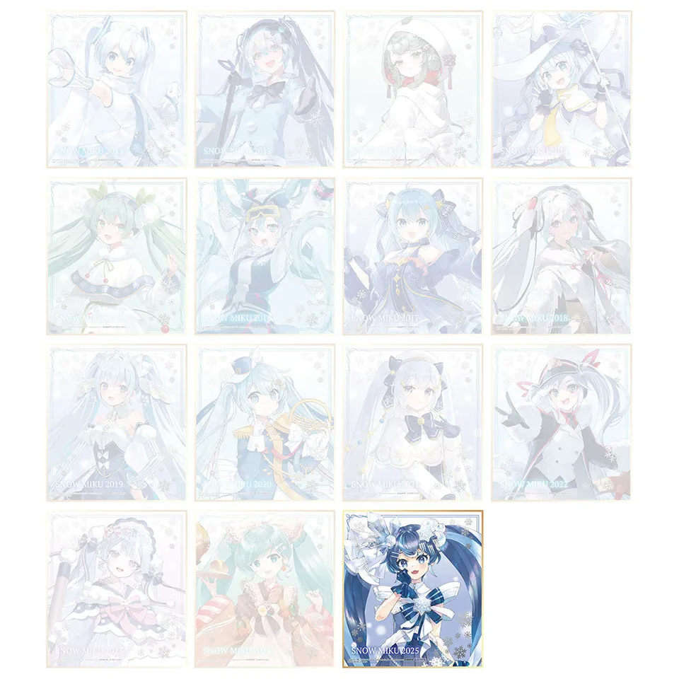 snow-miku-third-season-shikishi-l-prize-hatsune-miku-2025 image 1