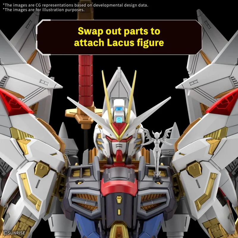 bandai-gundam-mgex-mighty-strike-freedom-modellbausatz image 4