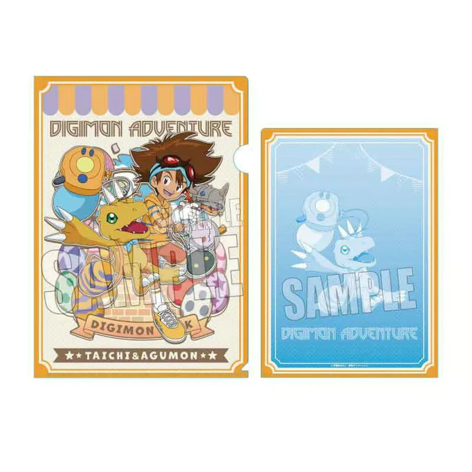 kameco-clearfiles-tai-agumon-clearfile-a4-don-quijote image 1