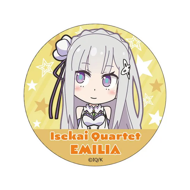 kameco-isekai-quartet-emilia-button-5-4-cm-blechbutton image 1