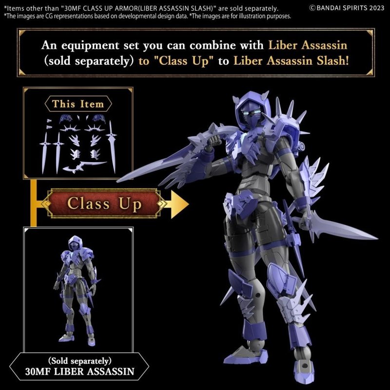 30mf-a11-class-up-armor-liber-assassin-slash-bausatz image 3