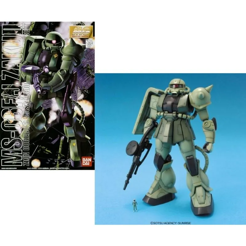 bandai-gundam-mg-1-100-ms-06f-j-zaku-ii-gunpla-modellbausatz image 1