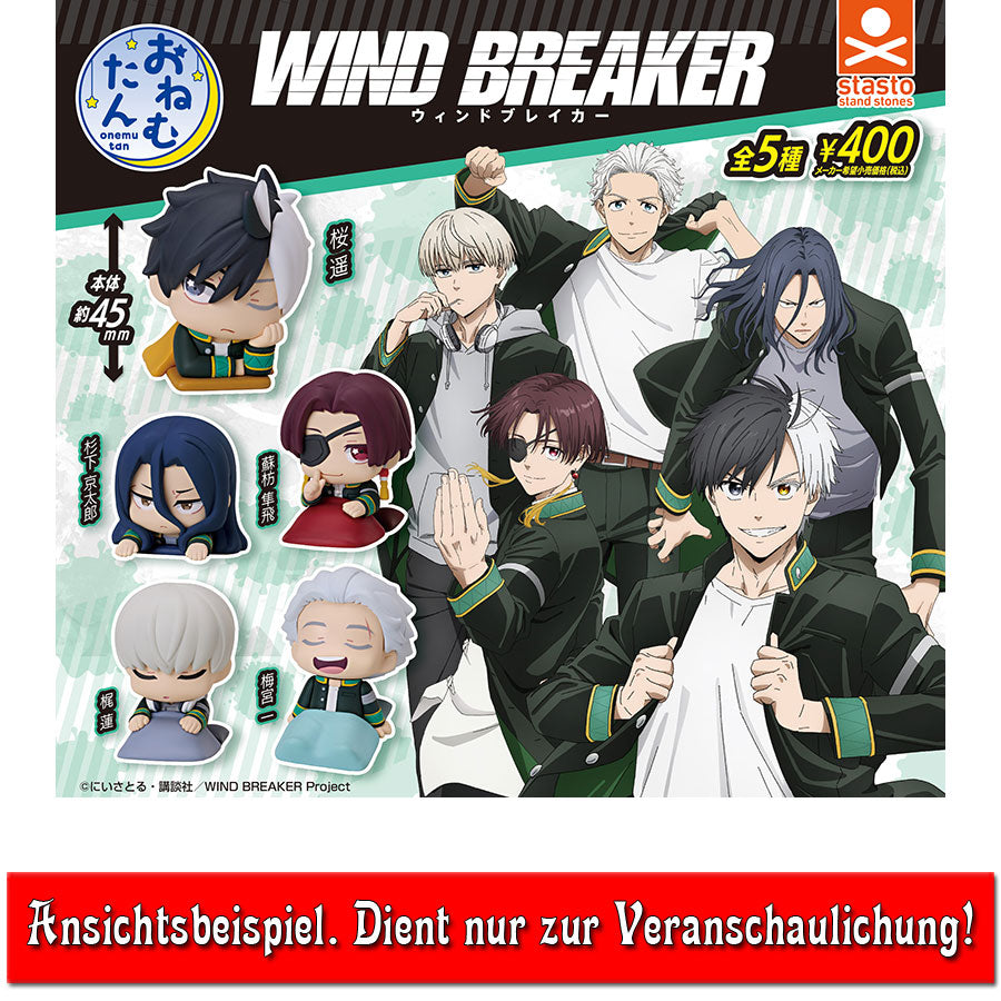 kameco-figur-wind-breaker-hayato-suo-onemutan-pvc-4-5-cm image 2