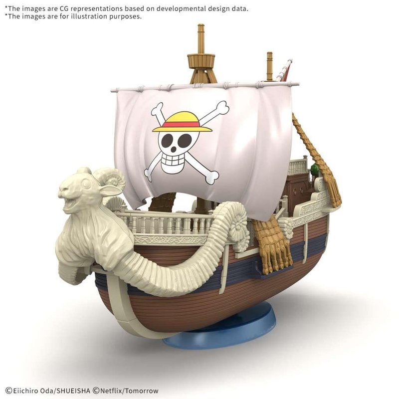 bandai-one-piece-hg-grand-ship-collection-going-merry-modell-netflix image 1