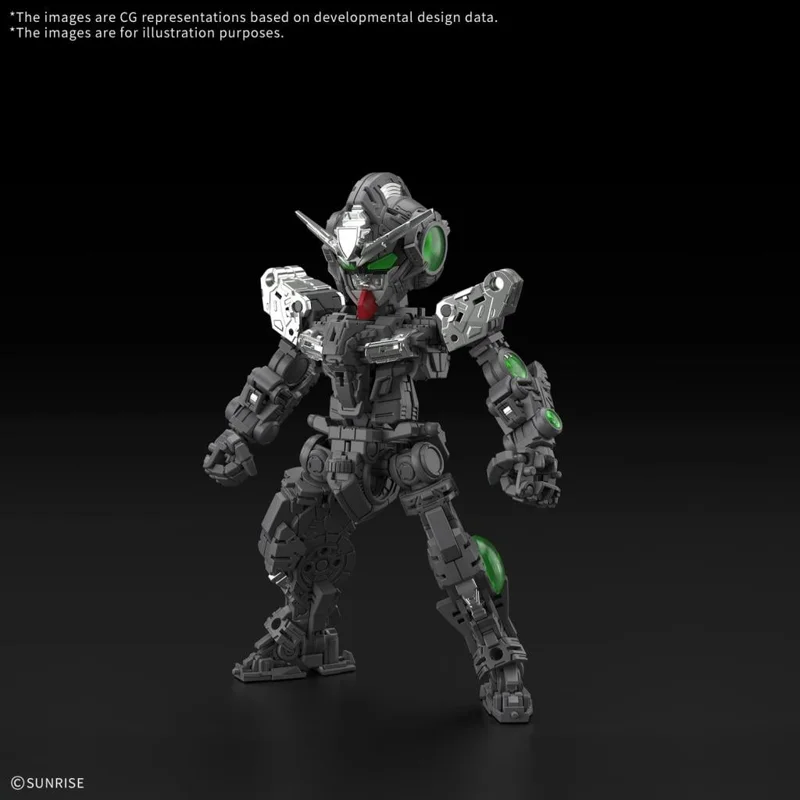 bandai-gundam-mgsd-00-raiser-modellbausatz-master-grade-sd image 3
