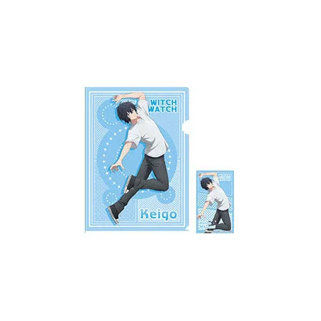 witch-watch-keigo-clearfile-a4-mit-sticker-pp image 1